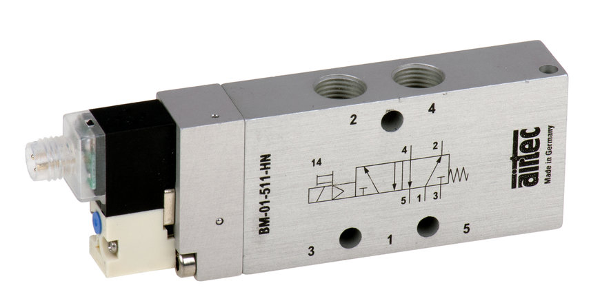 AIRTEC-Ventilserien BM-01/-02 nun auch mit M8-Anschluss